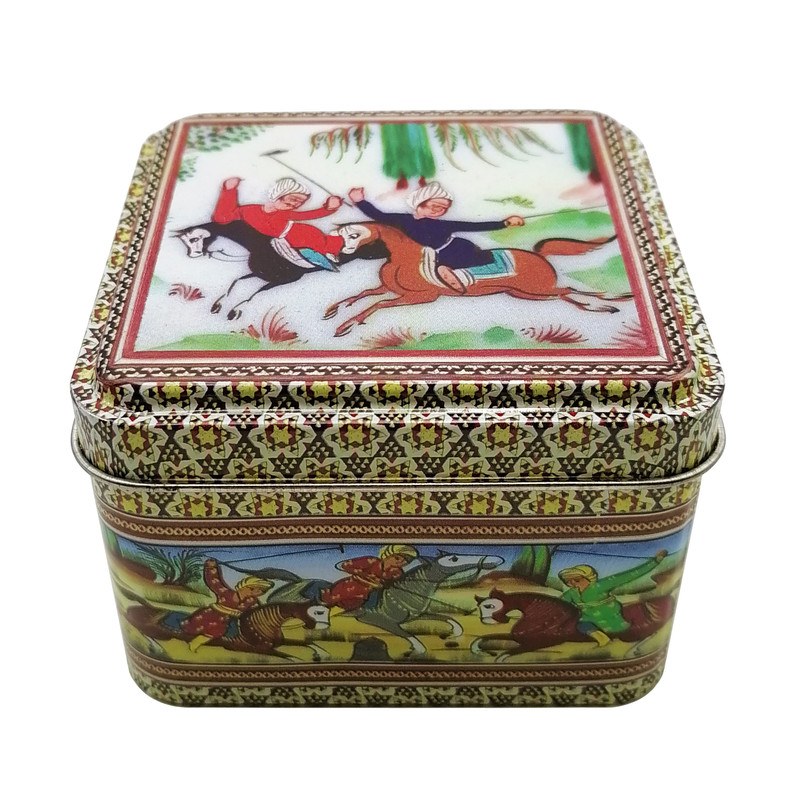 جعبه هدیه طرح چوگان کد 03