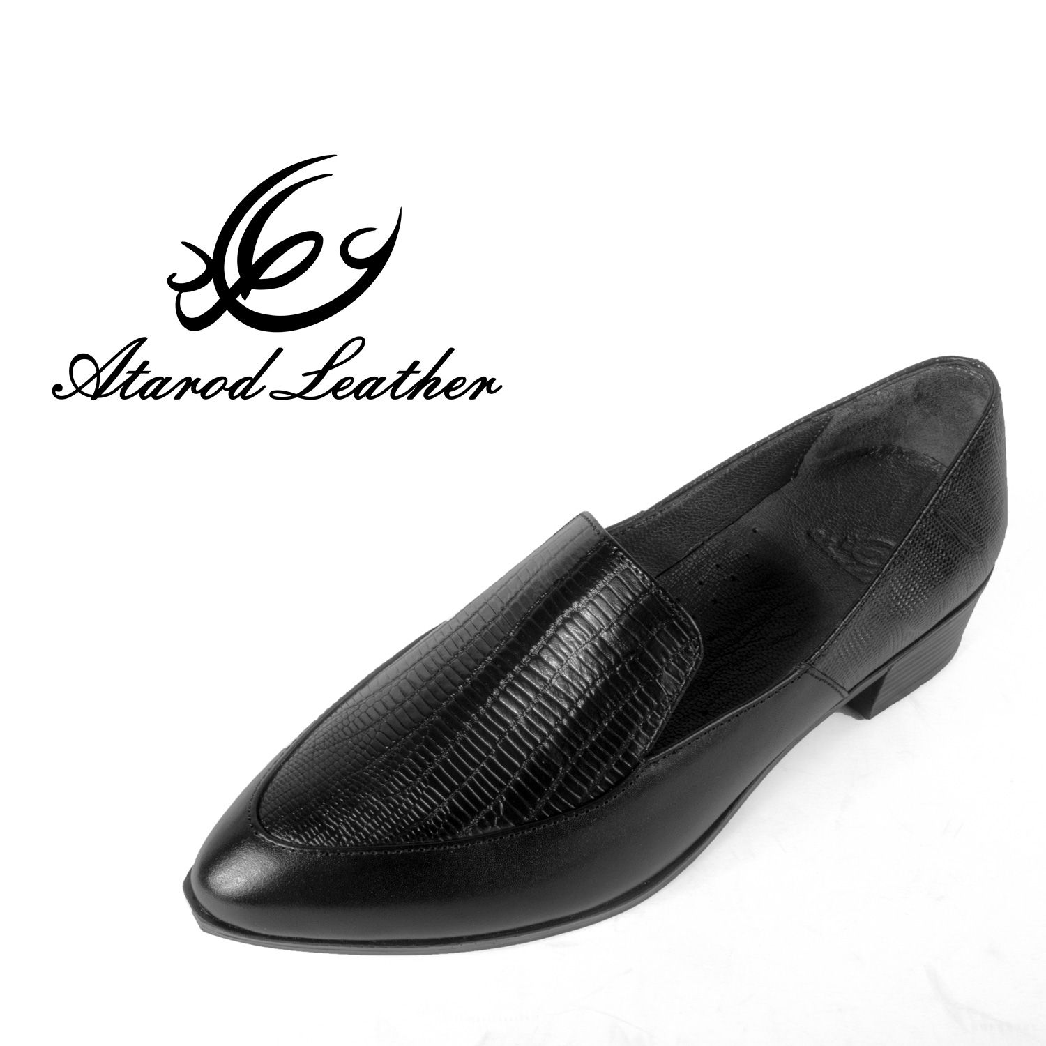 کفش زنانه چرم عطارد مدل چرم طبیعی کد SH208 -  - 12