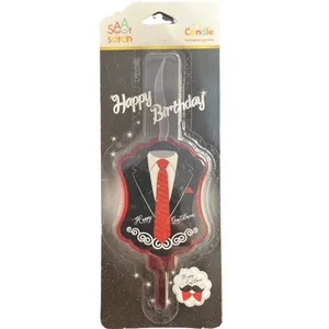 شمع تولد سورساتان مدل کراوات کد 5411