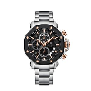 ساعت مچی عقربه‌ای مردانه کوارتز کرنوگراف نیوی فورس مدل nf8065