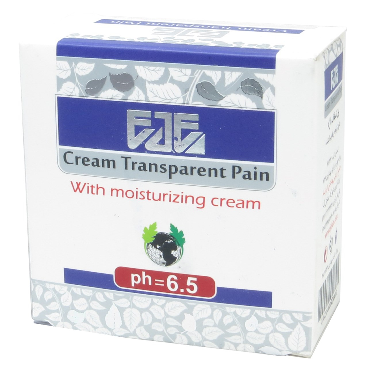 پن شستشوی صورت اژه فام مدل شفاف کرم دار حجم 100 گرم