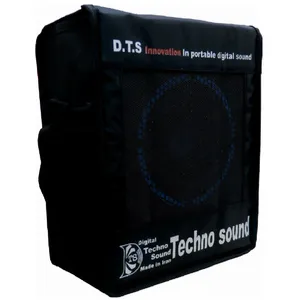 Techno sound 6 inch portable echo amplifier model PTR4