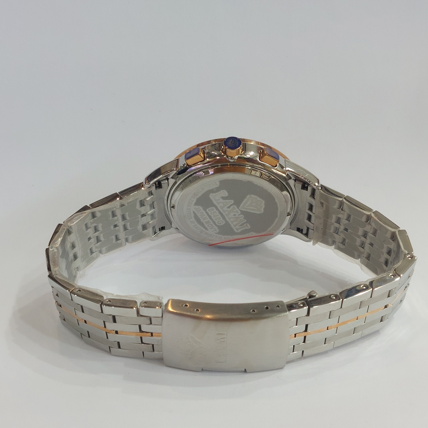 ست ساعت مچی عقربه ای  زنانه و مردانه لاکسمی مدل 8540g.9-  8540l.9
