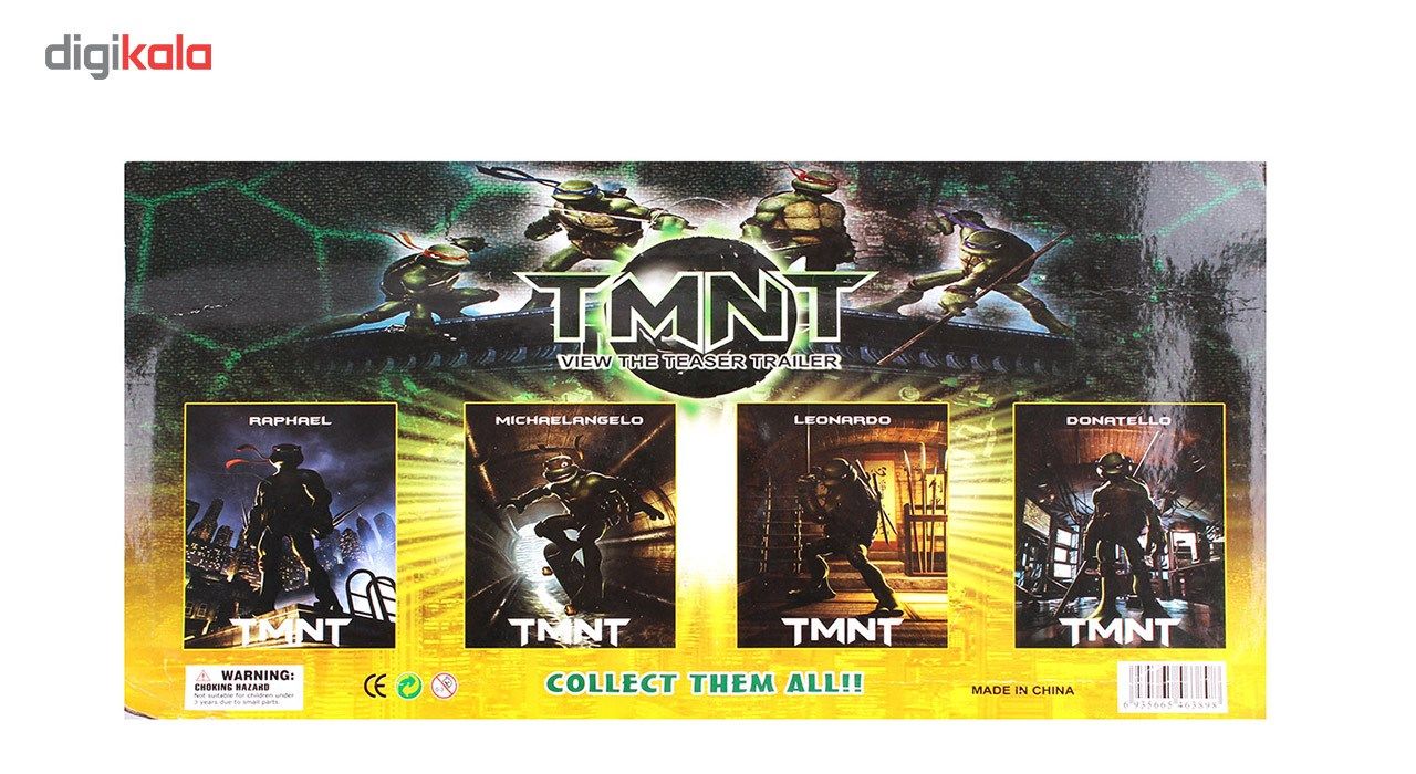 اکشن فیگور نینجا ترتلز مجموعه ی 6 عددی مدل TMNT main 1 2