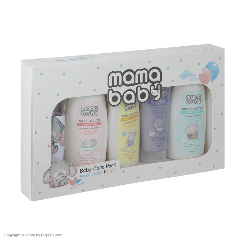 عکس شماره 15 : ست بهداشتی کودک ماما بیبی مدل 01 مجموعه 5 عددی