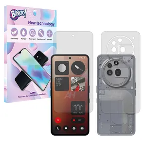 Bingo Tough model matte screen protector suitable for Nothing Phone 3a Pro mobile phone along with the back protector