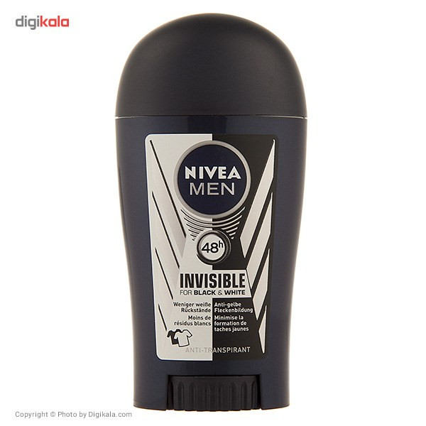 استیک ضد تعریق مردانه نیوآ مدل Invisible Black And White حجم 40 میلی لیتر