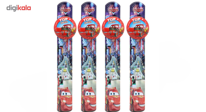ساعت مچی دیجیتالی مدل Cars 02 - بسته 4 عددی