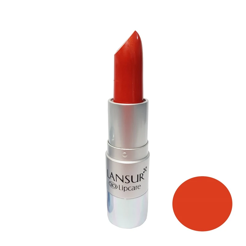 رژ لب جامد لنسور طرح جدید 3D شماره 10