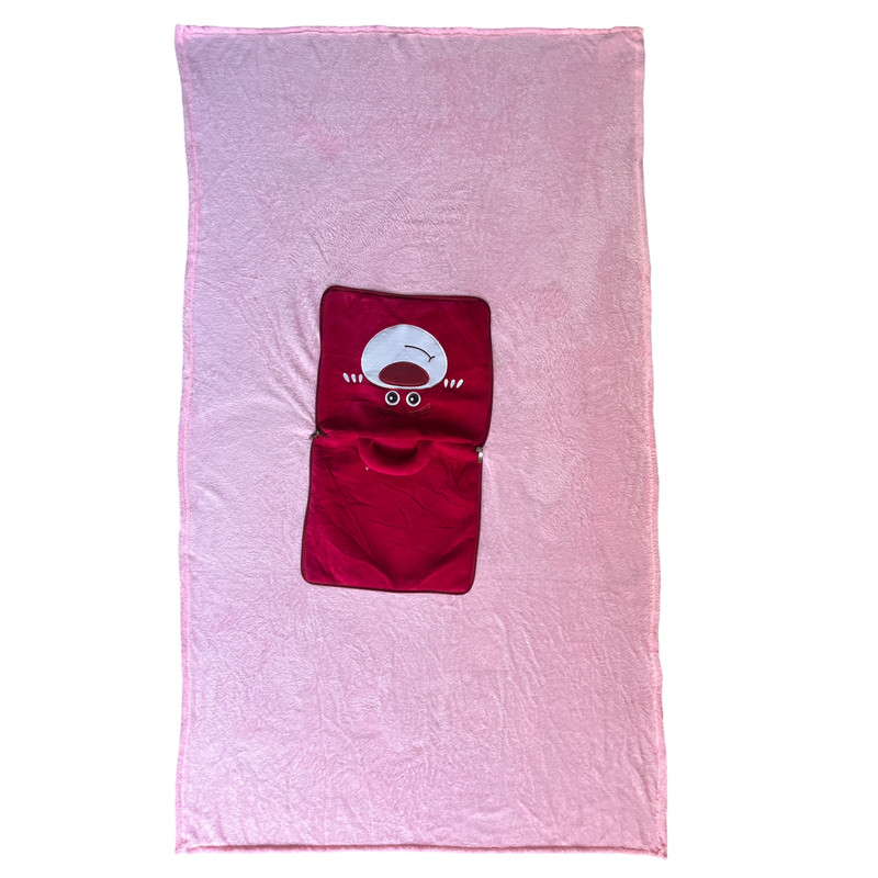 پتو کودک طرح خرسی مدل کیفی سایز 100×170 سانتی متر