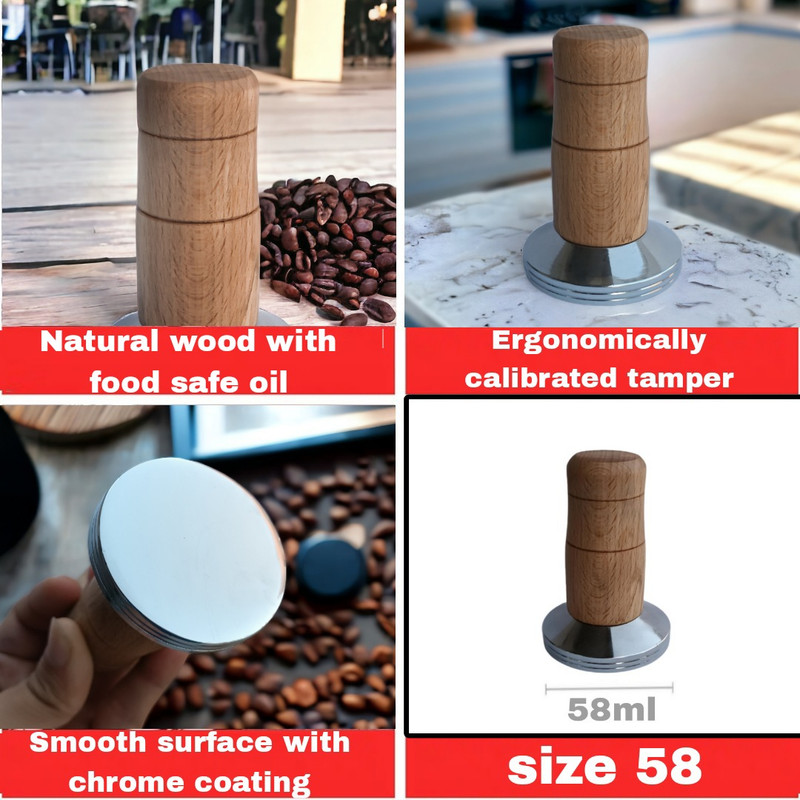 تمپر قهوه مدل Calibrate سایز 58