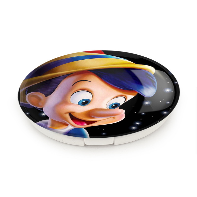 آینه جیبی خندالو طرح پینوکیو Pinocchio مدل تاشو کد 4570