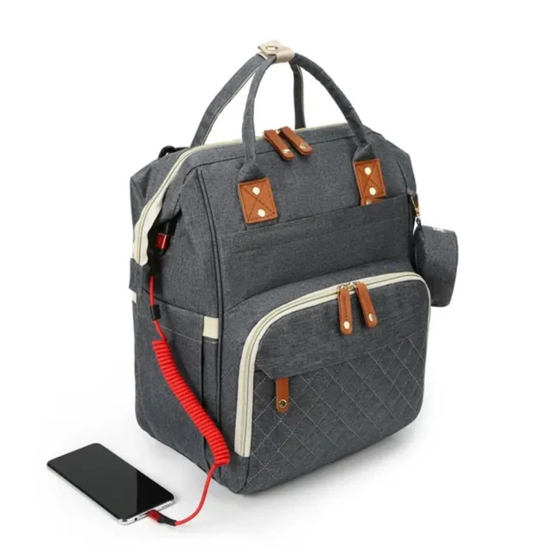 عکس شماره 3 : کوله پشتی لوازم کودک مدل چند منظوره