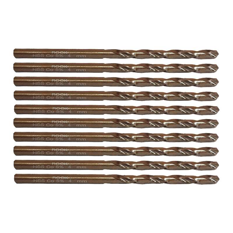 مته کبالت روک مدل RO - 444 سایز 4 میلی متر مجموعه ده عددی