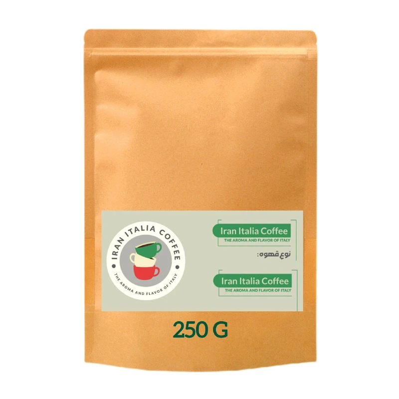 پودر قهوه اسپرسو 80 درصد روبوستا 20 درصد عربیکا ایران ایتالیا - 250 گرم