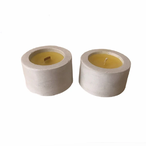 شمع مدل بتنی بسته 2 عددی