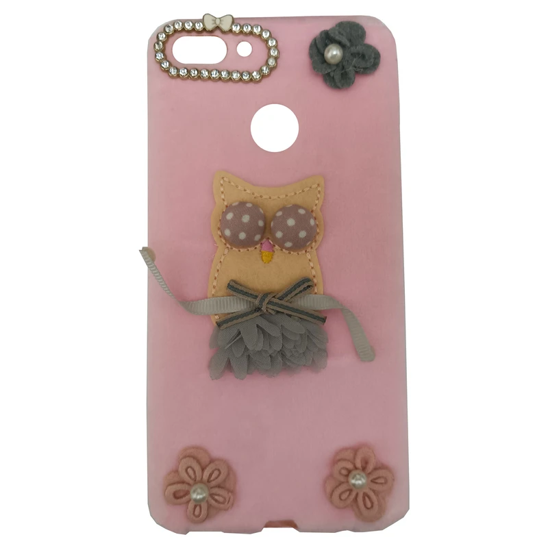 کاور مدل عروسکی کد 54-0 طرح جغد مناسب برای گوشی موبایل هوآوی Y9 2018
