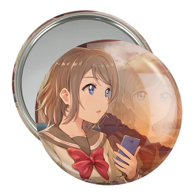 آینه جیبی خندالو مدل واتانابه یو انیمه لاو لایو Love Live  کد 18307