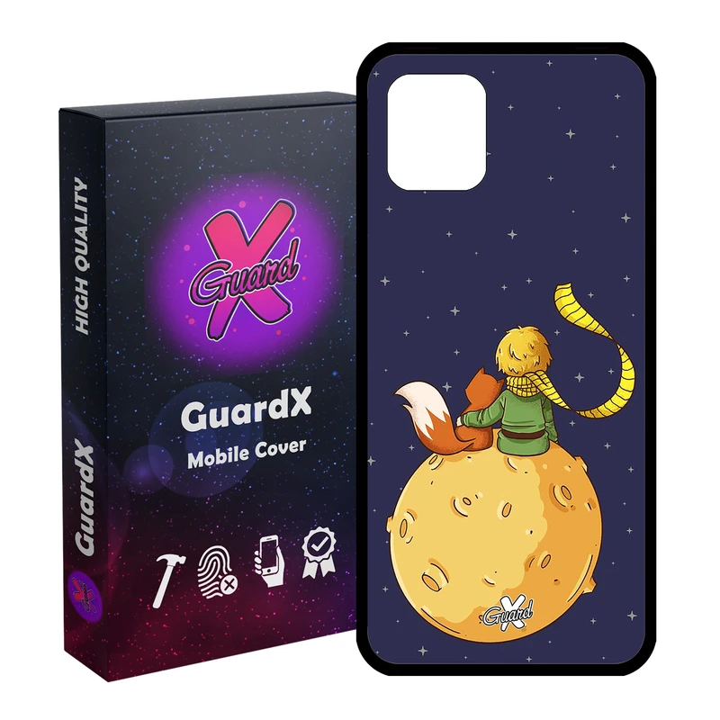 کاور گارد ایکس طرح Little Prince مدل Glass10003 مناسب برای گوشی موبایل سامسونگ Galaxy Note 10 Lite