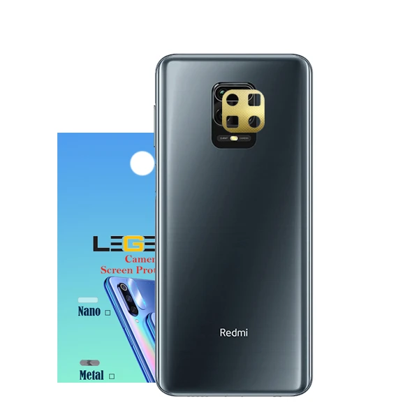 محافظ لنز دوربین مدل فلزی مناسب برای گوشی موبایل شیائومی redmi note 9