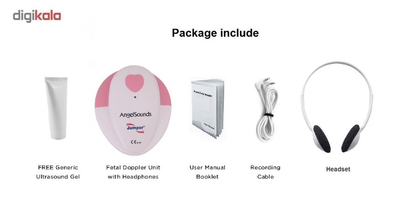 دستگاه شنود و ضبط صدای قلب جنین جامپر مدل ZM 100S