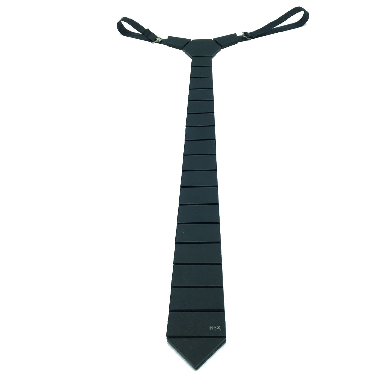کراوات مدرن هکس ایران مدل HEX-Simple Blk Mate -  - 1