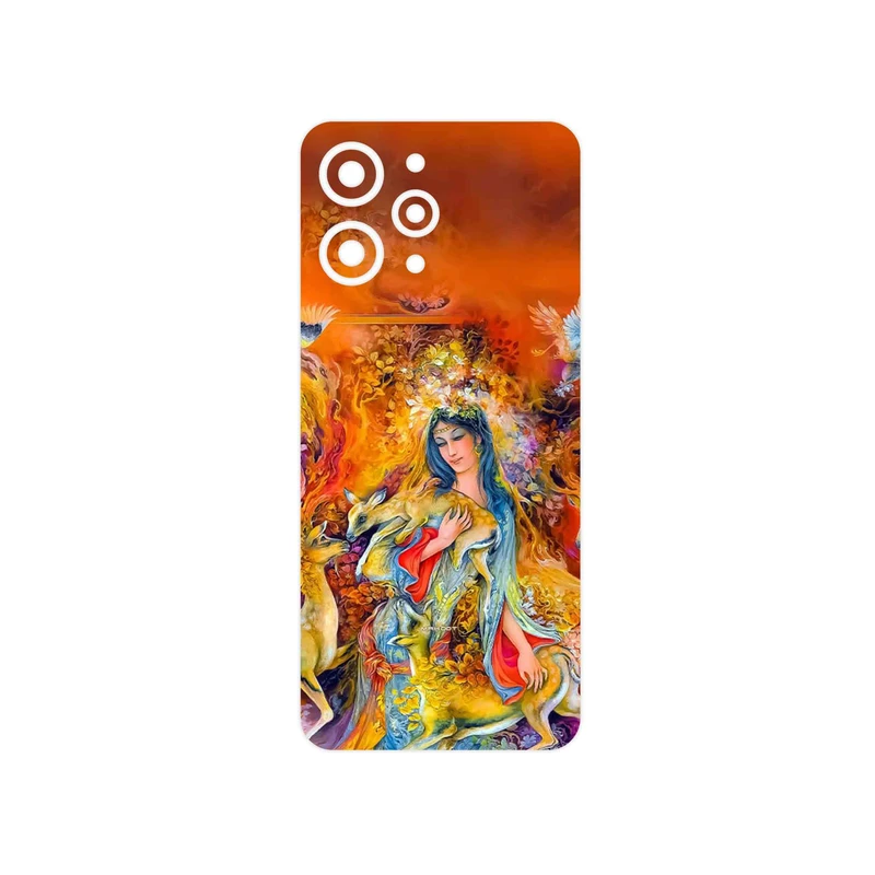 برچسب پوششی ماهوت مدل Persian miniature 2 مناسب برای گوشی موبایل شیائومی Redmi 12