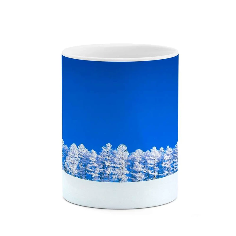 ماگ کاکتی مدل منظره برفی کد mgh15121