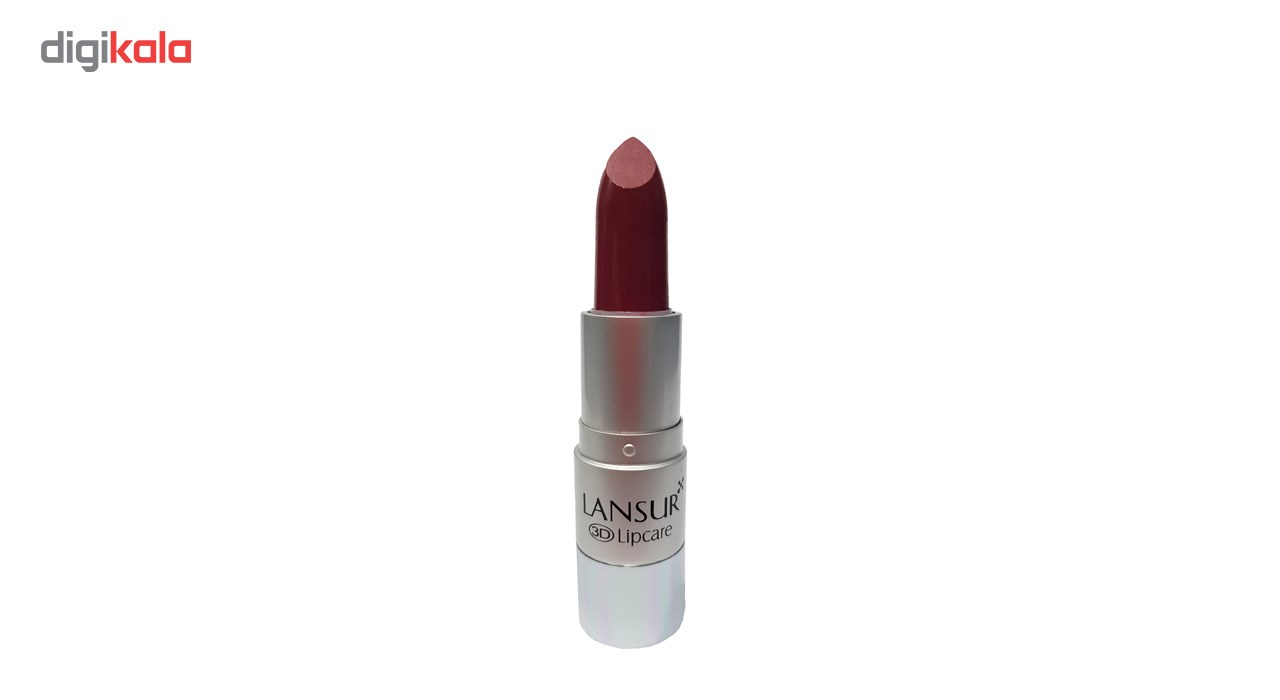 رژ لب جامد لنسور طرح جدید 3D شماره 01