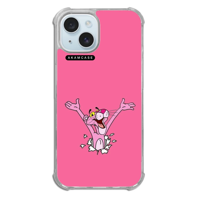 کاور آکام مدل AMC-WTA15-PINK PANTHER5 مناسب برای گوشی موبایل اپل iPhone 15