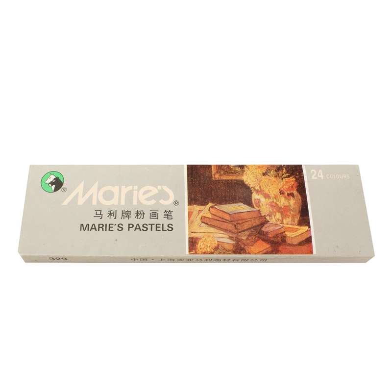 پاستل گچی 24 رنگ ماریز طرح 3299 پاستل گچی 24 رنگ ماریز طرح 3299