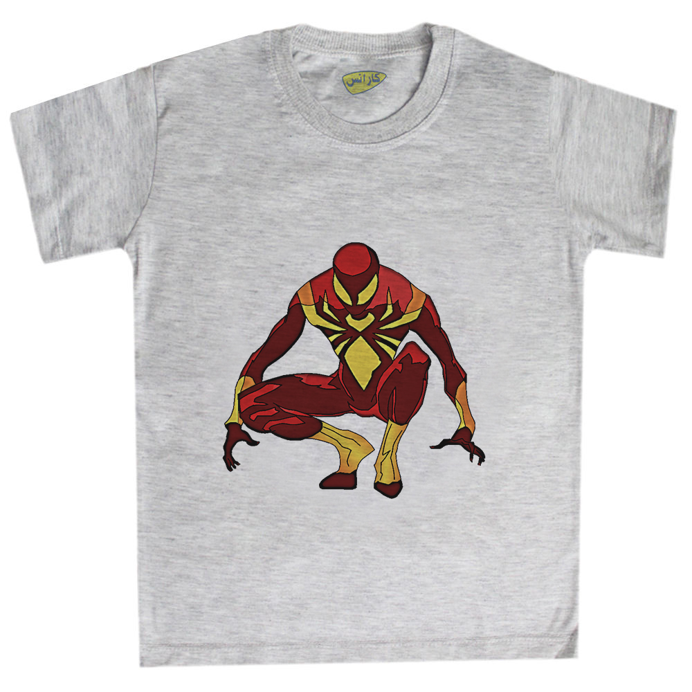 تی شرت پسرانه کارانس طرح مرد عنکبوتی مدل BTM-2103
