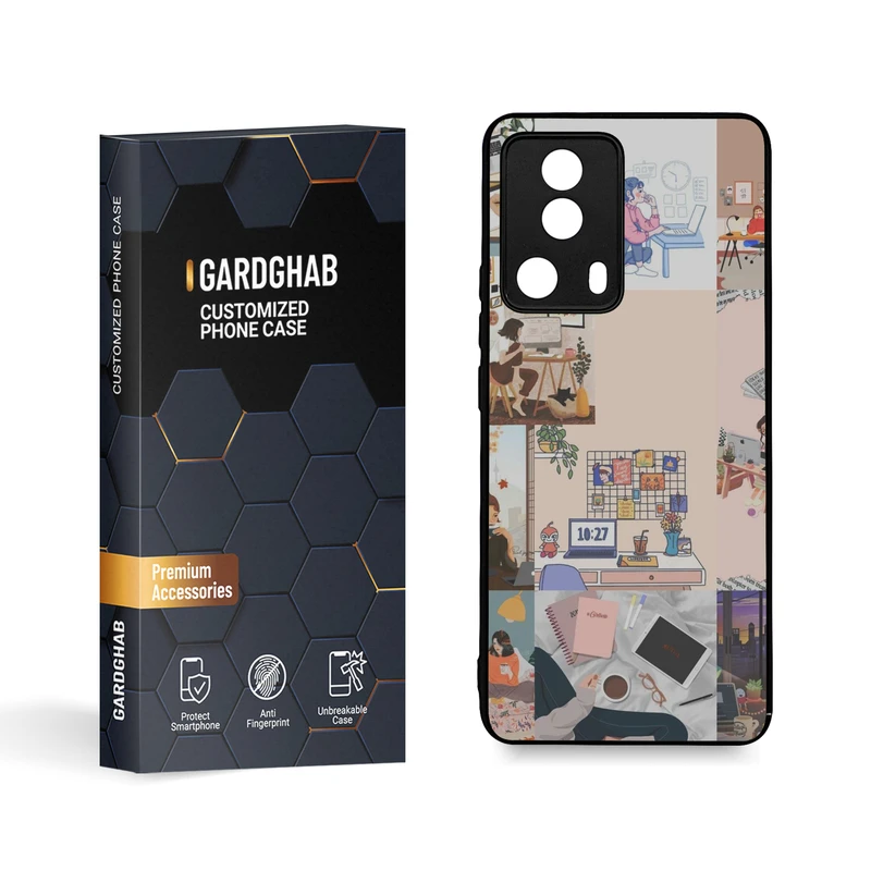 کاور گارد قاب مدل دخترانه مناسب برای گوشی موبایل شیائومی Mi 13 Lite