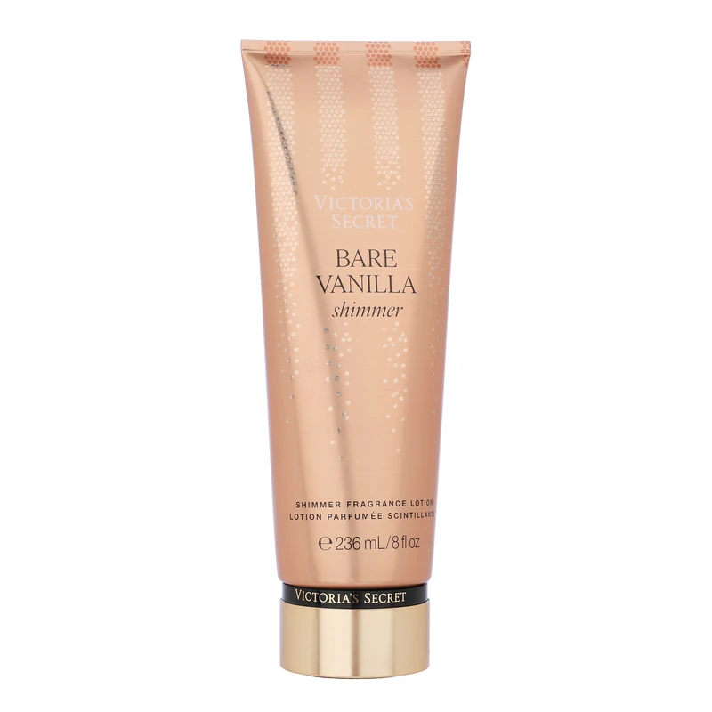 لوسیون بدن ویکتوریا سکرت مدل Bare Vanilla حجم 236 میلی‌لیتر با خاصیت مرطوب‌کنندگی، حاوی پارافین مایع و عصاره برگ آلوئه‌ورا