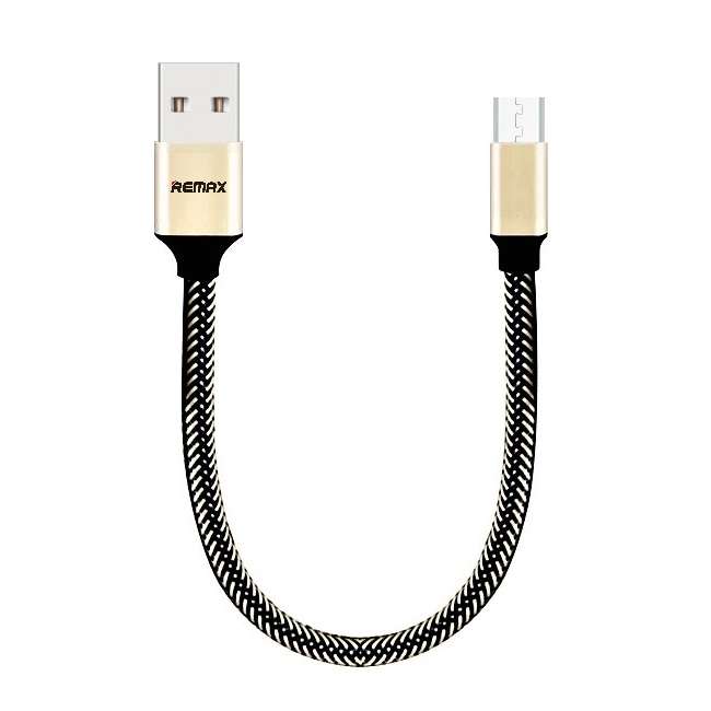 کابل تبدیل USB به MicroUSB ریمکس مدل Glass Box طول 0.2 متر