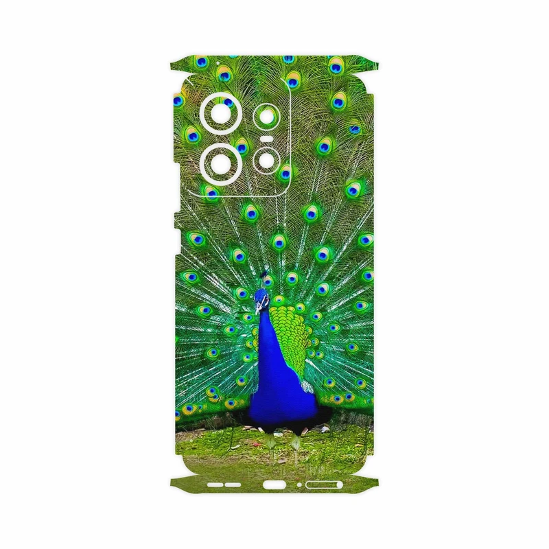 برچسب پوششی ماهوت مدل Peacock-FullSkin مناسب برای گوشی موبایل موتورولا Edge 50 Pro