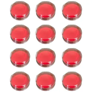 جعبه جواهرات مدل کریستال گرد کد ZBWK01 بسته 12 عددی