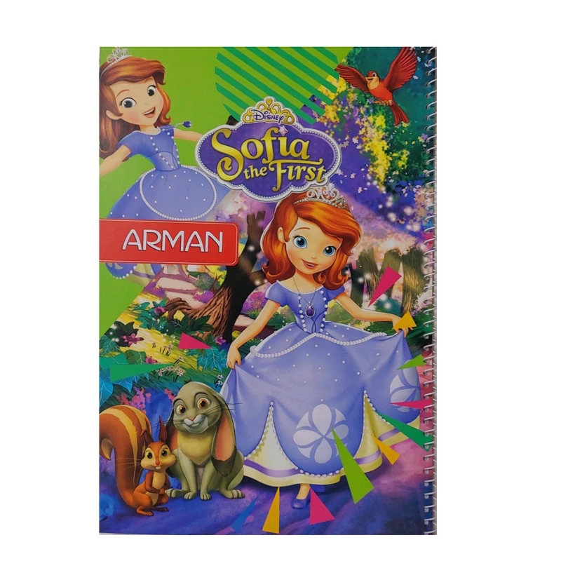 دفتر نقاشی 40 برگ آرمان مدل سوفیا کد 3005