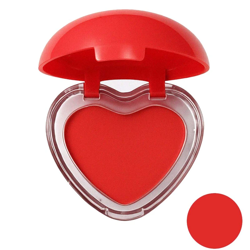 پالت رژ گونه و هایلایتر بیلیون بیوتی مدل قلبی شماره 3