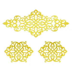 Decoraner T504 Tablecloth Plate 3 Pieces Set