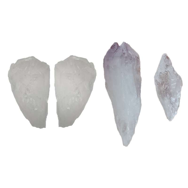 سنگ راف کوارتز مدل star 7 مجموعه 4 عددی