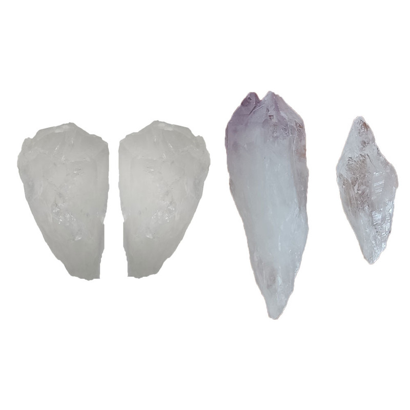 سنگ راف کوارتز مدل star 7 مجموعه 4 عددی