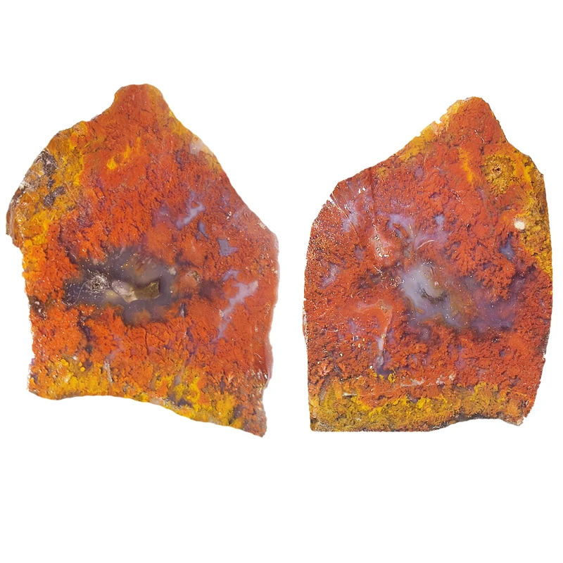 سنگ راف عقیق شجر مدل E 320 مجموعه 2 عددی