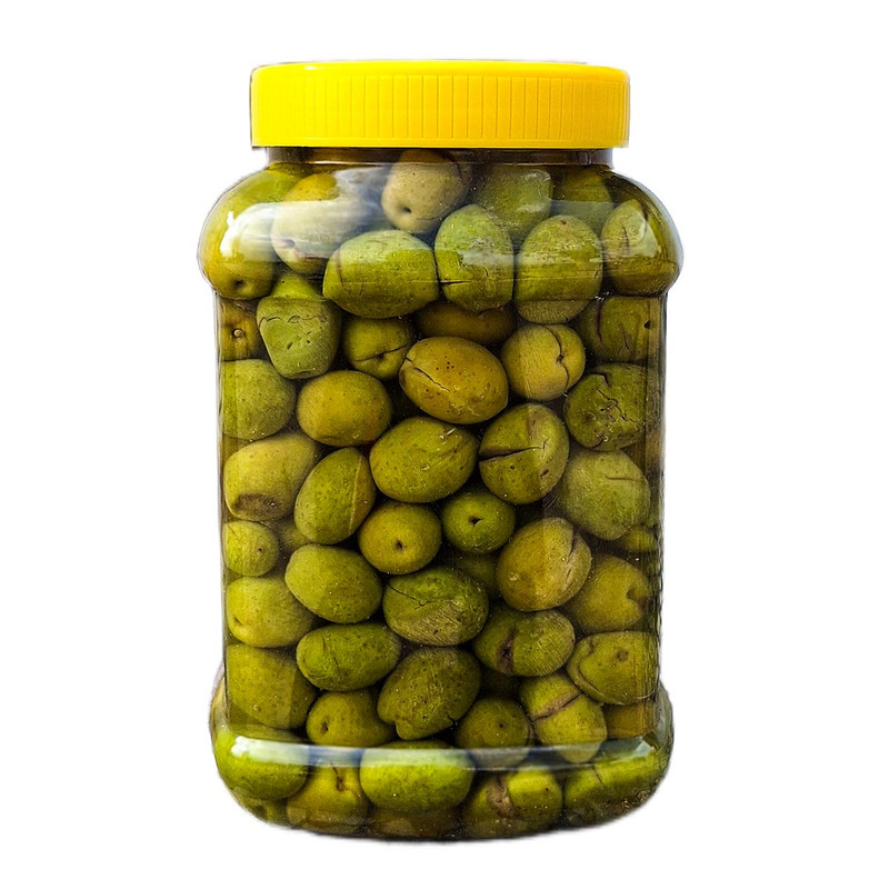 زیتون هسته دار شکسته سنتی تلخی دار رودبار - 1500 گرم