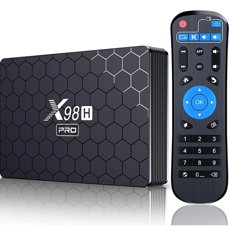 اندروید باکس مدل X98H PRO 4/64GB به همراه کیبورد i8