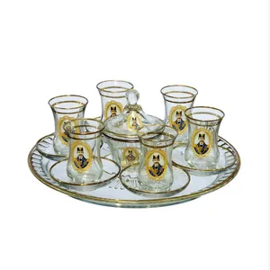 سرویس چای خوری 14 پارچه مدل شاه عباسی
