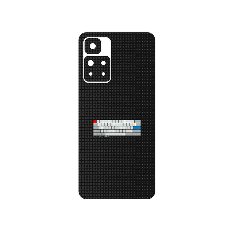 برچسب پوششی ماهوت مدل Minimal Keyboard Icon مناسب برای گوشی موبایل شیائومی Redmi Note 11 Pro Plus 5G
