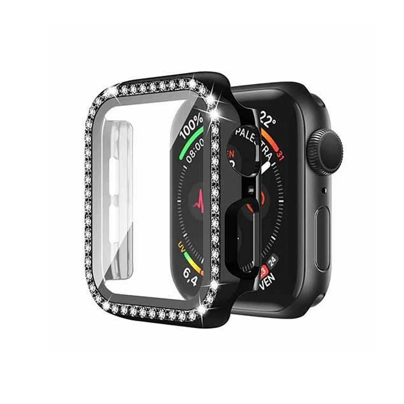  کاور مدل نگین دارگلسی کد21 مناسب برای اپل واچ 40 میلی متری