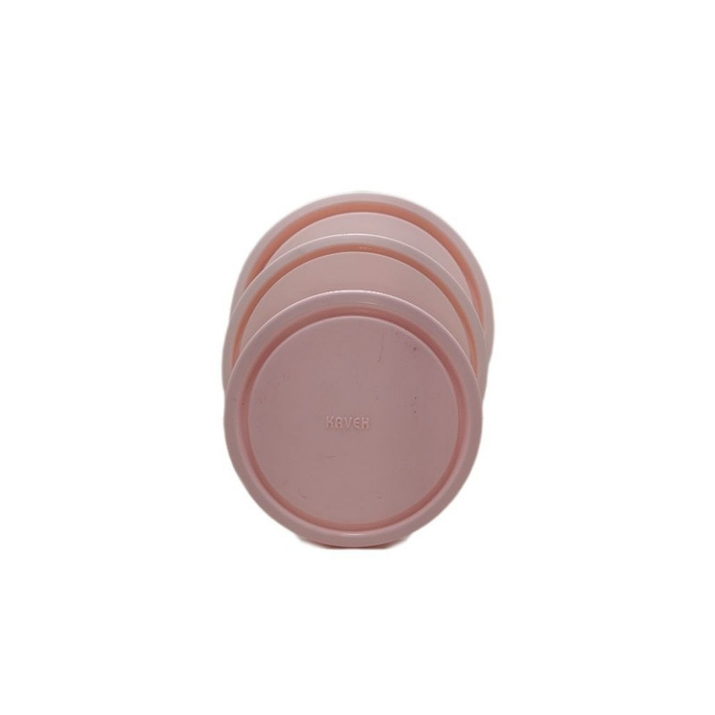 ظرف نگهدارنده کاوه مدل شیشه ای بسته 3 عددی