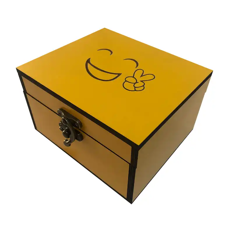 جعبه هدیه چوبی مدل b10